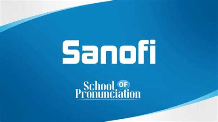 How is Sanofi pronounce?