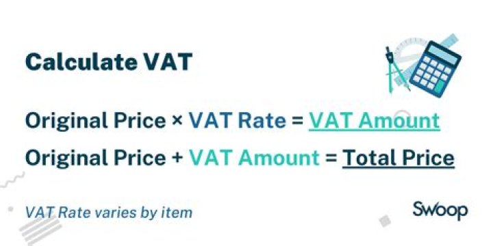 How is VAT calculated in Thailand?