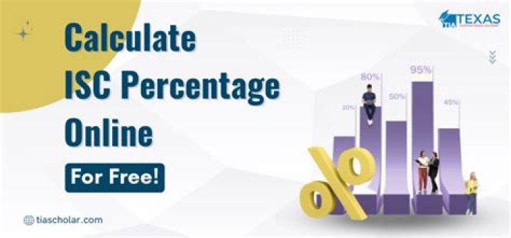 How ISC percentage is calculated?