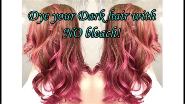 How light does your hair have to be to dye it pink?