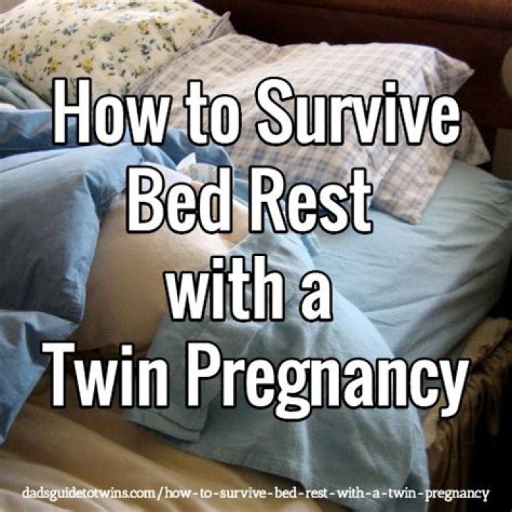 How likely is bed rest with twins?