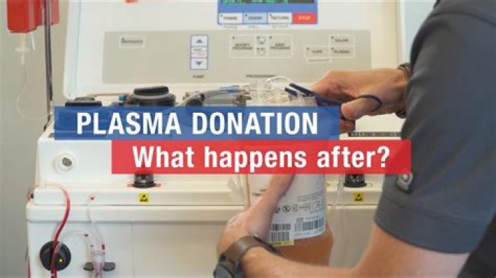 How long after donating plasma do they test it?