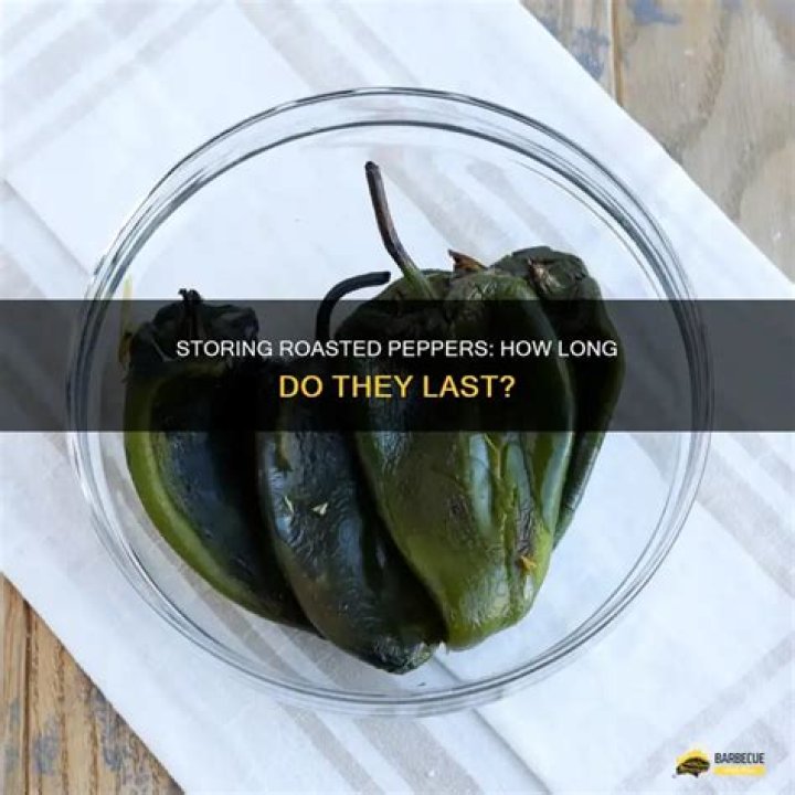 How long can you keep peppers in the fridge?