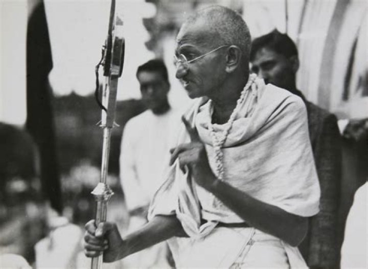 How long did Gandhi live?