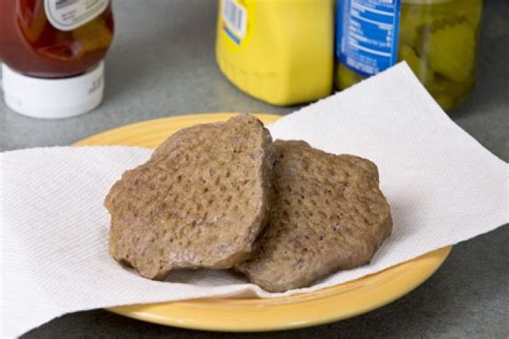 How long do you microwave a frozen hamburger?