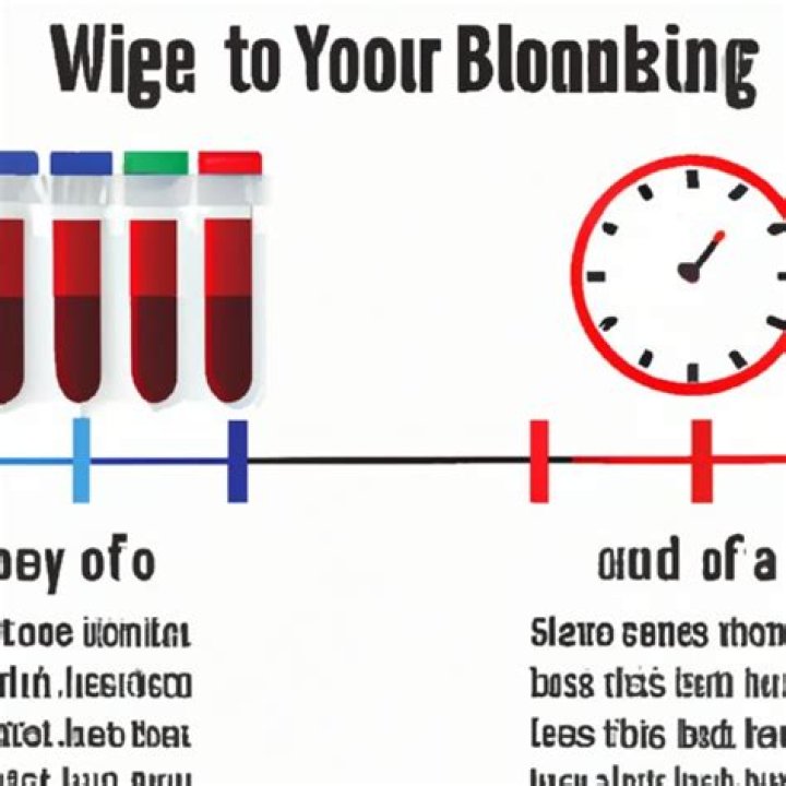 How long does a drink driving blood test take?
