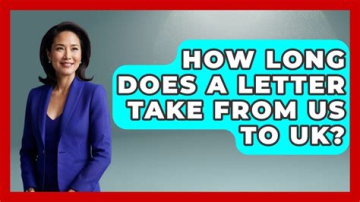 How long does a letter take from UK to Denmark?