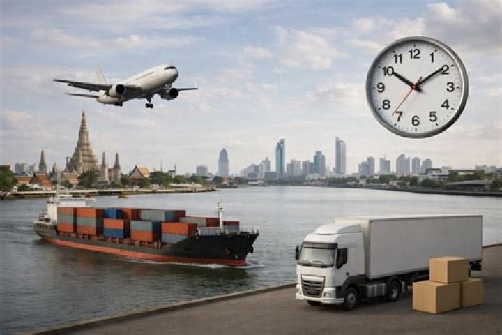 How long does a package from Thailand take?