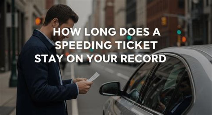 How long does a speeding ticket stay on your insurance in Ohio?