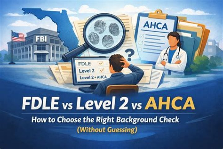 How long does an FDLE background check take?