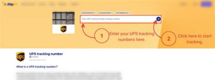 How long does it take for UPS tracking number to show up?