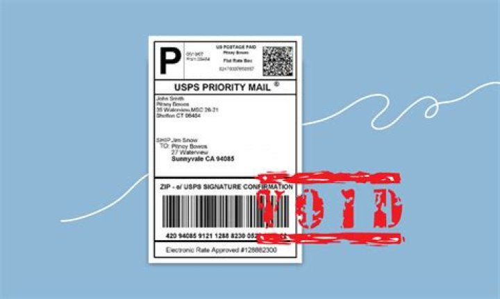 How long does it take for USPS to void a label?