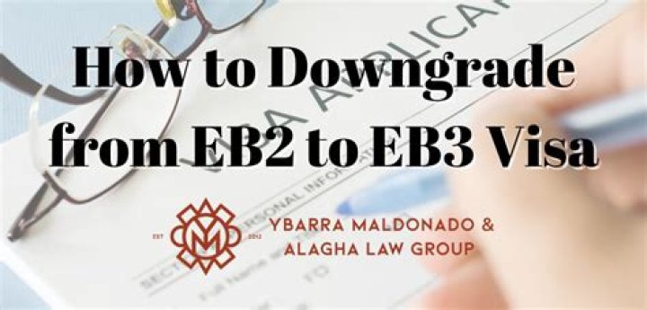 How long does it take to downgrade eb2 to eb3?