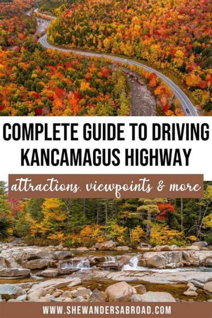 How long does it take to drive the Kancamagus?