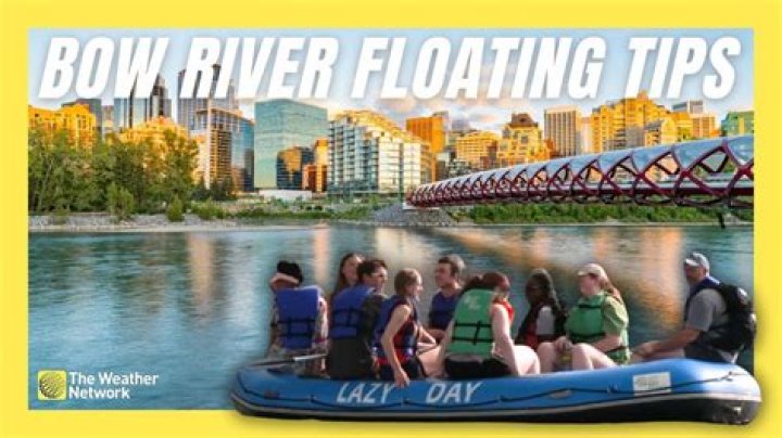 How long does it take to float down the Bow River?