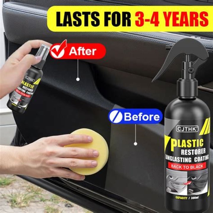 How long does plastic restorer last?