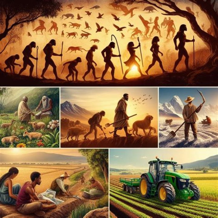 How long have humans had agriculture?