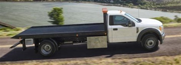 How long is a flatbed truck?