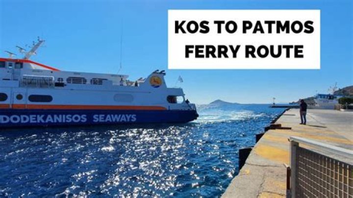 How long is the ferry from Kos to Patmos?