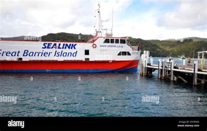 How long is the ferry ride from Auckland to Great Barrier Island?