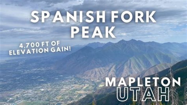 How long is the hike to Spanish Fork Hot Springs?