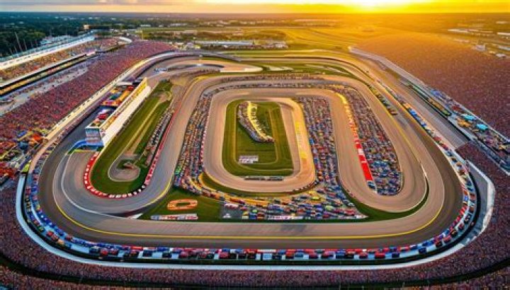 How long is the Michigan Nascar track?