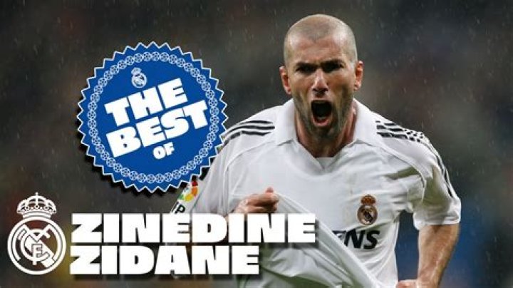 How many assists did Zidane have?