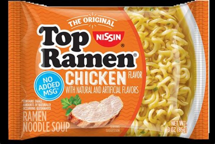 How many calories are in a pack of Top Ramen noodles?