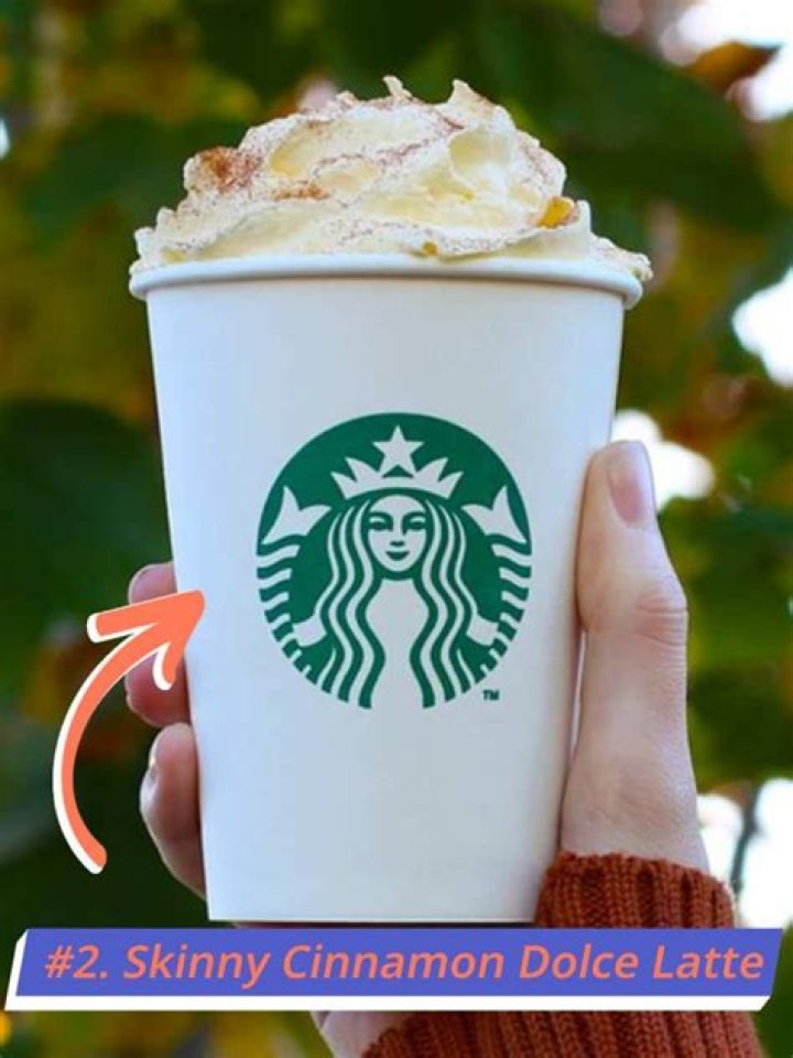 How many calories are in a skinny cinnamon dolce latte?