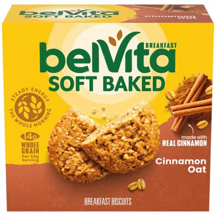 How many calories are in a soft baked belVita?