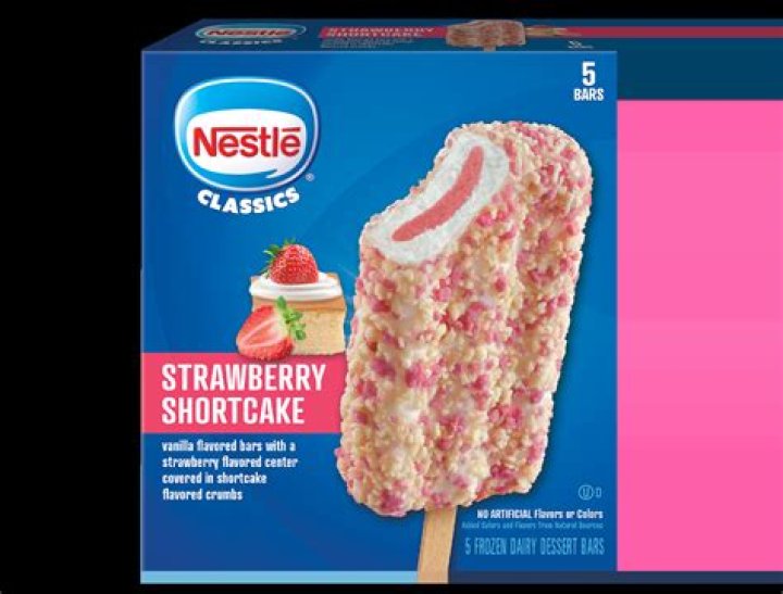 How many calories are in Nestle ice cream?