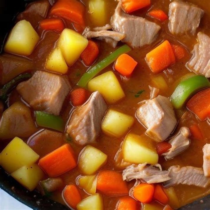 How many calories are in Pork Afritada?