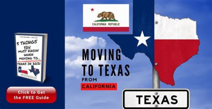How many days does it take to get to Texas from California?