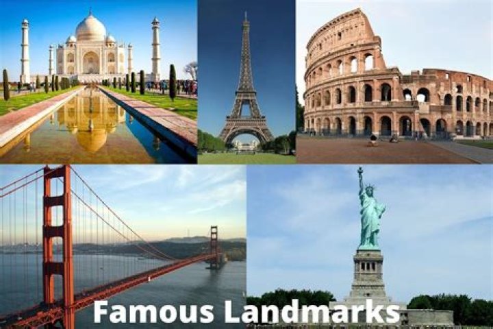 How many famous landmarks are there?