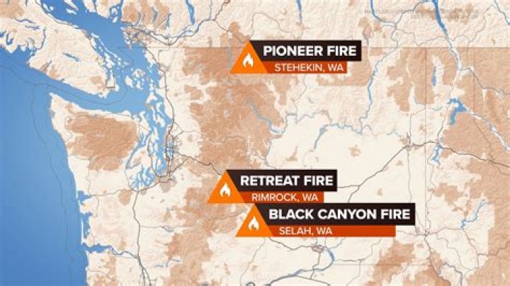 How many fires are there in Washington State?