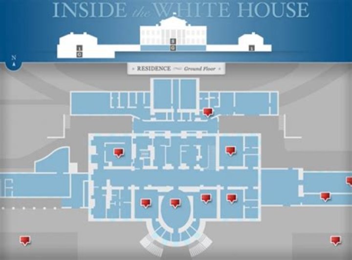 How many floors is the White House?