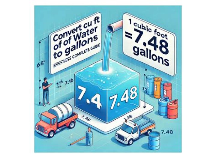 How many gallons of water can fit in a cubic foot?