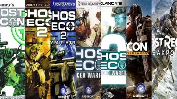 How many ghost recons are there?