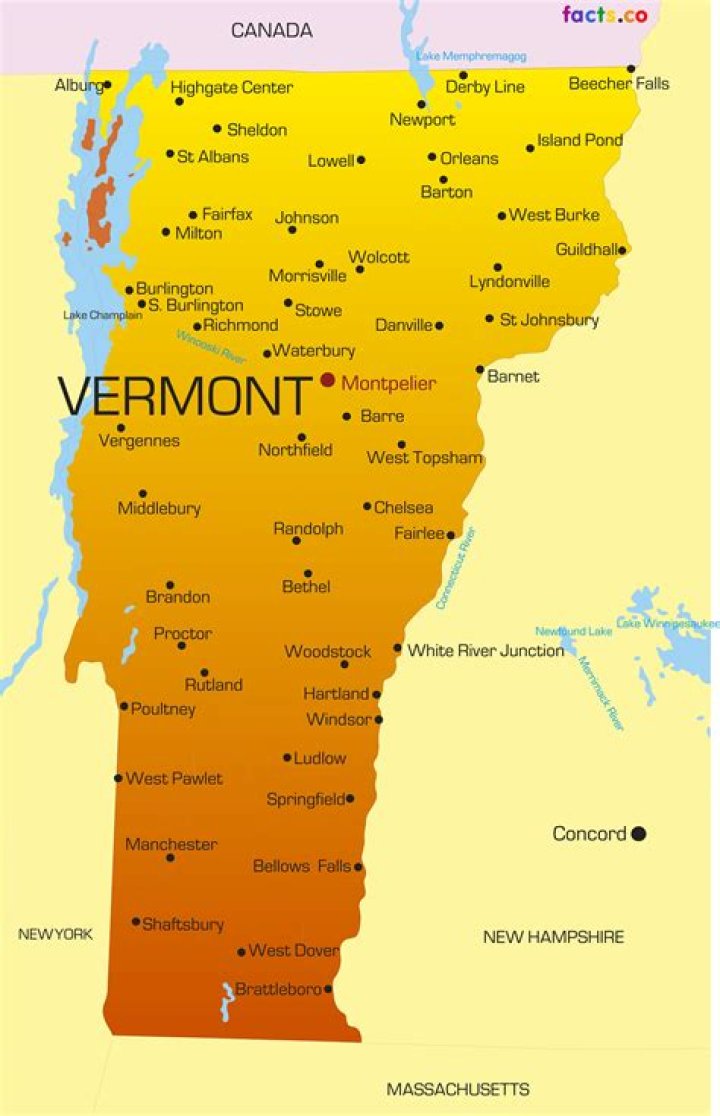 How many Gores are in Vermont?