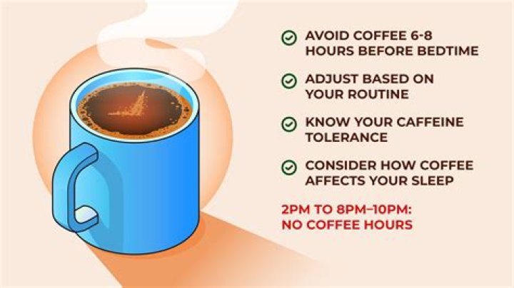 How many hours before bed can I drink coffee?