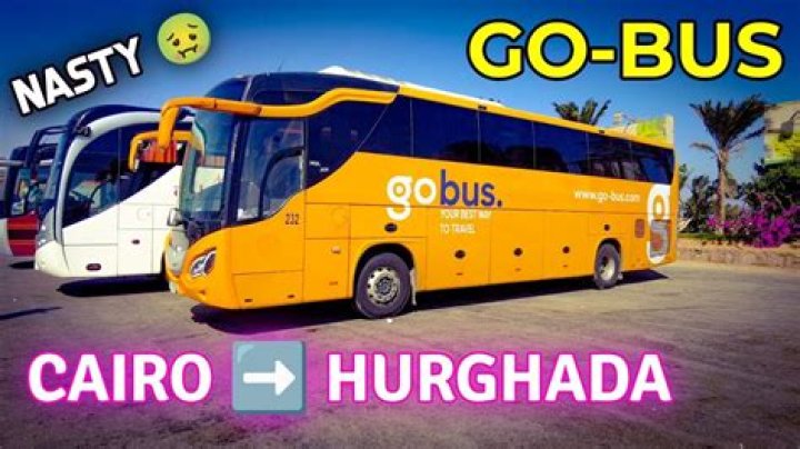 How many hours by bus from Cairo to Hurghada?