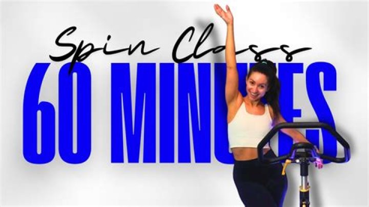 How many miles is a 60 minute spin class?