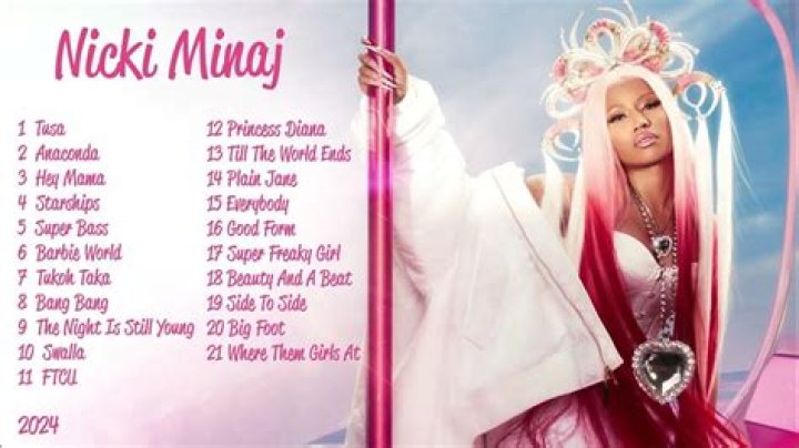 How many No 1 hits Does Nicki Minaj Have?