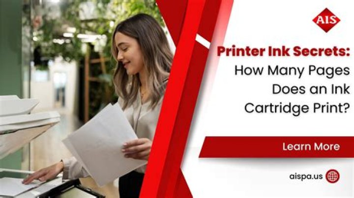 How many pages can a full ink cartridge print?
