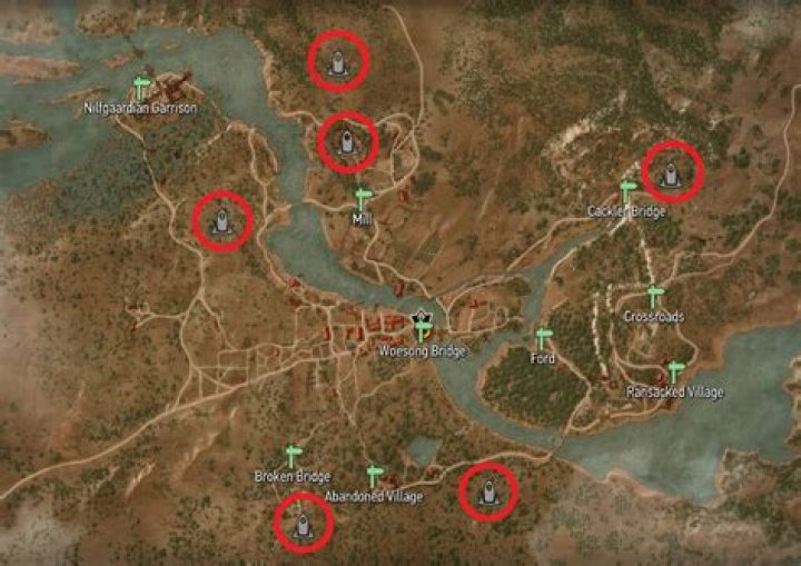 How many places of power are there?