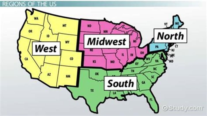 How many regions are in Maine?