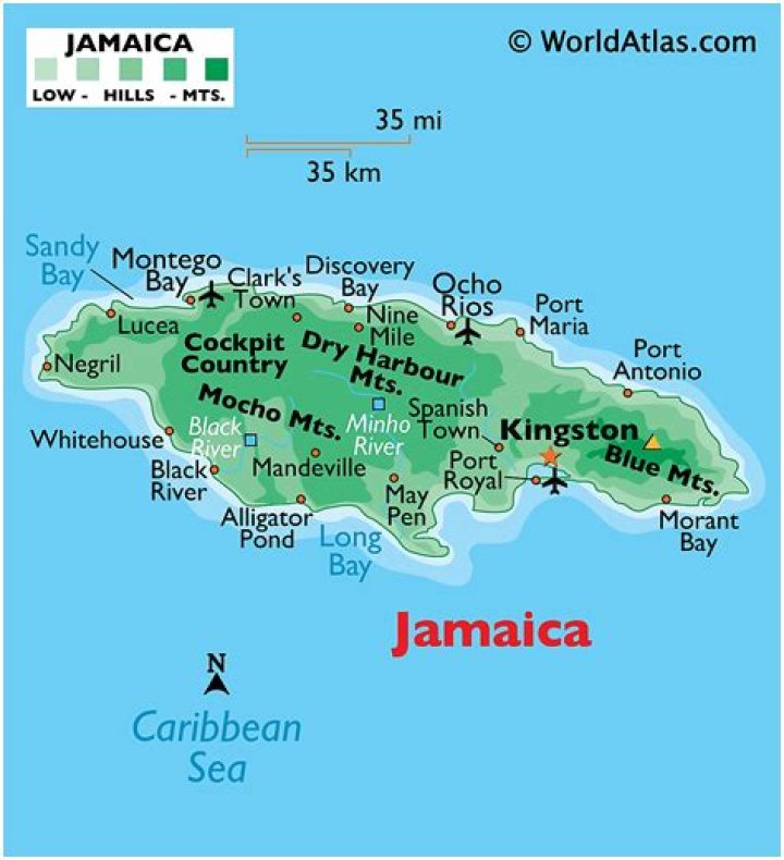 How many rivers are in Manchester Jamaica?