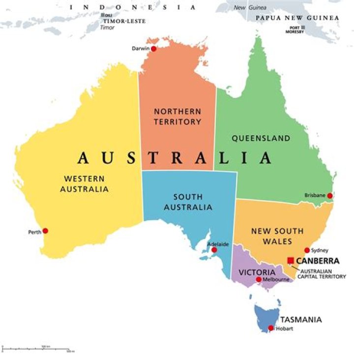 How many states are there in Guinea?