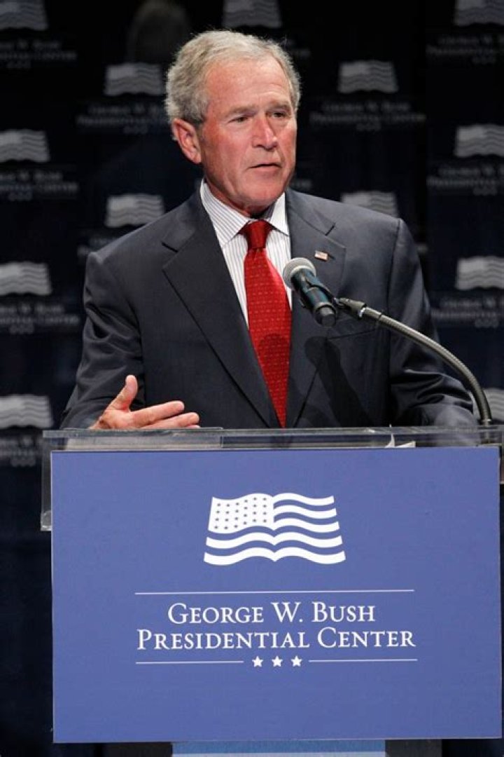 How many times did George W Bush serve?