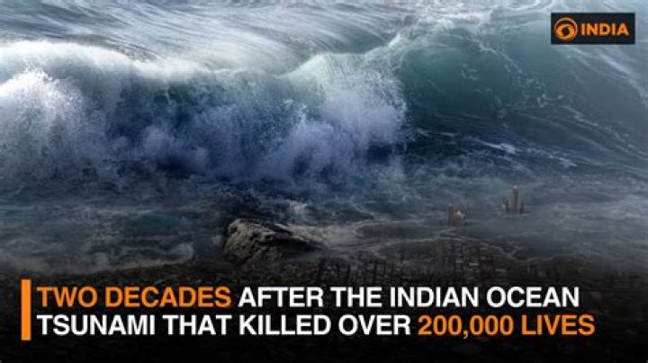 How many times tsunami came in India?